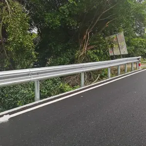 汕头乡村公路波形防撞板 热镀锌波形护栏 可包安装