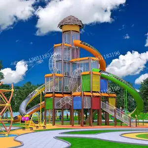 游乐场设施 不锈钢滑梯 儿童滑梯 公园幼儿园景区小区滑梯 非标造型滑梯 无动力游乐设备厂家