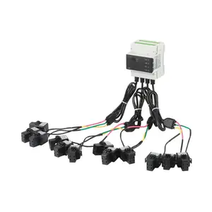 安科瑞ADW210-D24-4S三相电表多回路 生产线能耗监测 数据分析4个回路计量
