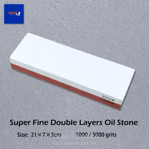 超细双层磨刀油石厨师屠夫系列knife sharpening stone