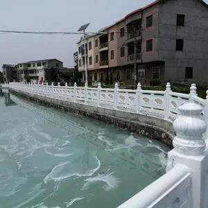江西水泥栏杆仿石扇型防护栏杆