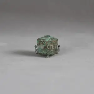 十境OTlife仿古做旧香炉摆件新中式东方时尚家居饰品样板间