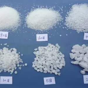 纯白石英砂滤料-垫层20-40目专用石英砂-巩义市金福净水材料厂