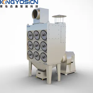 垚鑫科技YXM-J7500RH室内除尘系统 脉冲除尘器 滤筒式除尘