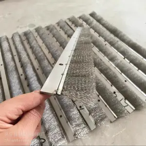 环冷机密封钢丝刷焦化厂钢丝刷不锈钢丝密封除尘钢丝条刷厂家直销定做工业刷