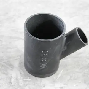 厂家直销铸铁Y三通 排水铸铁管件 铸铁管件 现货批发河北航策建材