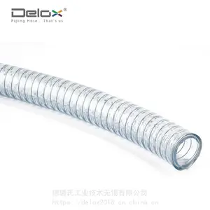 HiFITT_透明PVC软管_食品级PVC钢丝增强软管
