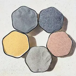 二磊厂家供应彩砂 真石漆彩砂 涂料用彩砂 各型号齐全