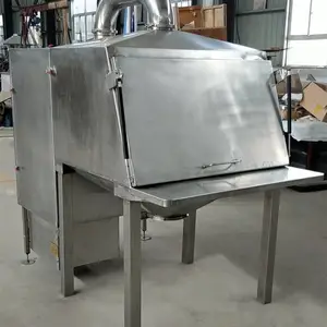 谷元粉进料包装输送用无尘投料站