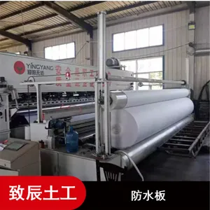 PVC防水卷材阻燃毛细土工膜山东防渗使用50年