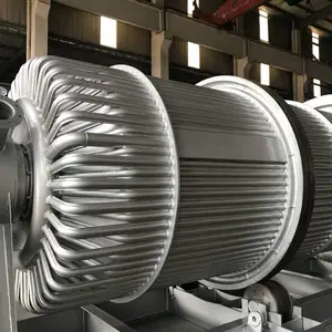 高效滚筒冷渣机、冷却机、冷灰机、冷砂机 渣仓 斗提机
