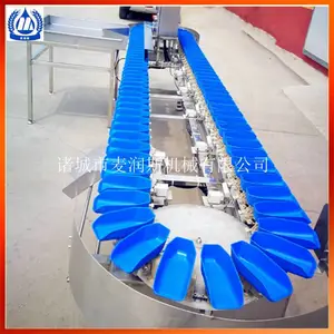 鸡胗重量分级机鸭产品重量分选机鸭脖重量分选机鸡胸肉重量分选机