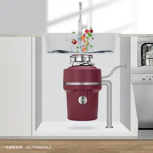 中国交流机工厂家庭垃圾处理机OEM定制厨后垃圾粉碎机