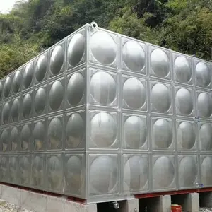 304不锈钢水箱 现场拼装不受场地限制-五方水箱制品