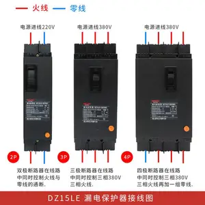 ��̩©���ܿǶ�·�� DZ15LE-100/3901 ��բ/�ɵ��� �������� ������
