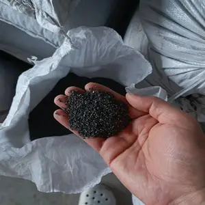 超赢金刚砂 耐磨地坪砂16-150目多色棕刚玉毛刺喷砂材料