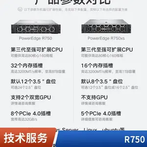 戴尔企业级全系列服务器产品 R750 R450 R250 R650 T450 T650