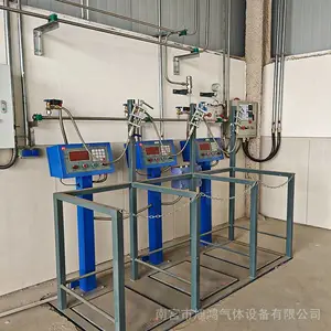 供应旭鸿二氧化碳充装汇流排二氧化碳自动切换充装电子秤