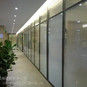 深圳百叶玻璃隔断办公隔断制造优质生产信誉好厂家