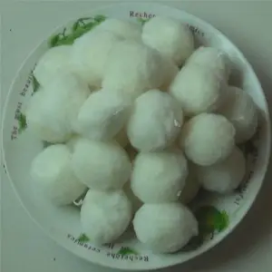 荣茂供应高效纤维球滤料厂家 除油罐装改性纤维球填料质量好 时效长
