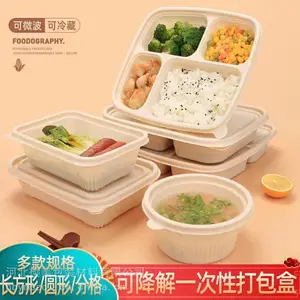 生产一次性环保可降解饭盒打包盒餐盒