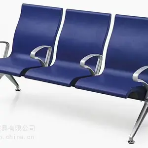 三人座白钢排椅 三人座排椅多重 三人座排椅