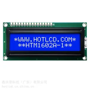 STN宽视角字符点阵LCM液晶模块1602显示屏HTM1602A