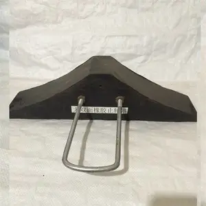 橡胶止轮器单面双面 黑色三角掩轮器