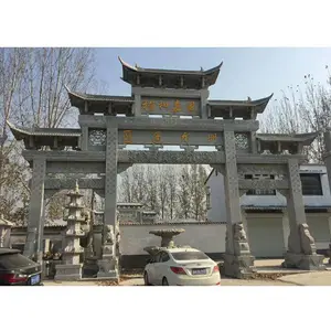 大理石牌坊加工 小区入口景观石牌坊门楼 厂家直供 量大优惠