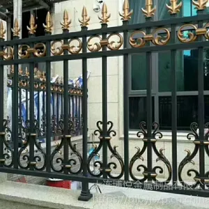 供应山西铝艺护栏/围墙栏杆/阳台护栏/庭院围栏-铝合金户外金属护栏