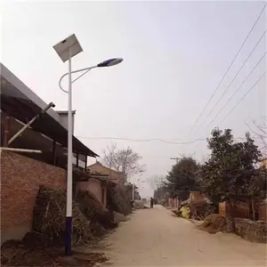 6米太阳能路灯 8米新农村户外灯杆 高亮防水led灯头