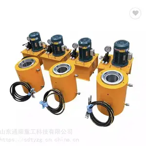挂篮专用高压油泵 千斤顶 液压穿心式千斤顶 螺旋千斤顶