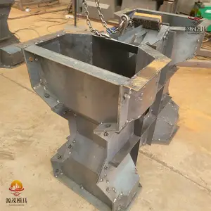 四角空心防浪石模具 源茂四脚中空块模具 海岸四脚空心模具