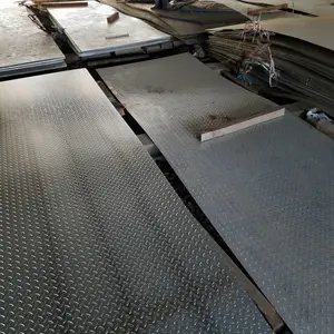 一站式供应 美观防腐耐磨 盛耀 镀锌花纹板4.75mm 适用于平台搭建