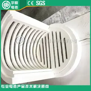 光伏光电光学玻璃装备用高温陶瓷纤维加热炉膛 新型半导体装备陶瓷纤维加热器