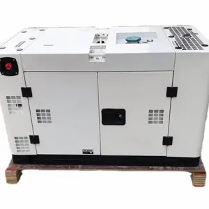 10KW2V88双缸风冷静音柴油发电机组220/380等功率纯铜电机