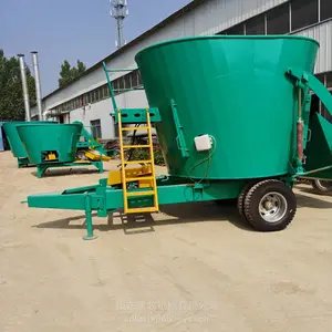 移动式TMR搅拌机 牛羊育肥可称重全日粮拌料车饲喂搅拌两用设备