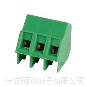 螺钉式接线端子、PCB端子台、GT103、宁波冠泰、焊板式连接器