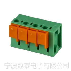 弹簧式接线端子、PCB端子台、GT142、冠泰电子、焊板式连接器