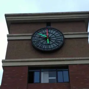 启明牌QM系列户外墙体大钟 建筑装饰大钟 楼顶大钟表 学校外墙大钟