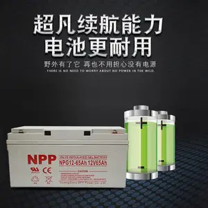 ***NPP耐普蓄电池12v65ah NPG12-65UPS电源直流屏家用太阳能