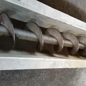 无轴绞龙输送机/生活垃圾绞龙输设备报价重诺