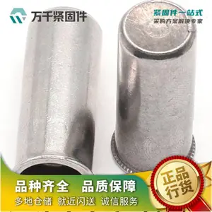 小沉头光身铆螺母 不锈钢（304/316）碳钢 合金钢 万千紧固件