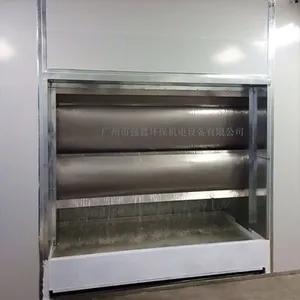 不锈钢水帘柜喷漆台立式小型水濂机循环漆雾废气净化除尘设备定制