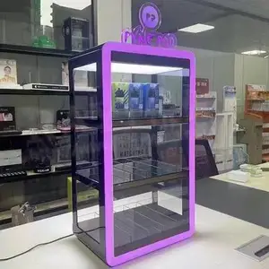 亚克力订制发光展示架,桌面陈列架,可拆装展示柜