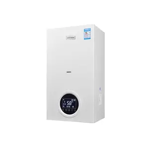 雅贝特家用燃气壁挂炉05圆屏款,24kw供热面积110-130㎡
