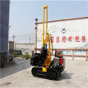 郑州西安高速护栏打桩机履带式压桩机供应拔桩 钻孔
