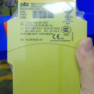774315皮尔兹安全继电器PNOZ X3 115VAC 24VDC