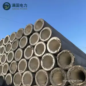 河北雄安新区电杆厂 400等径门型水泥杆 满固品牌