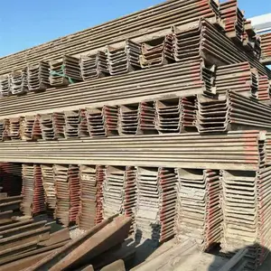 扬州拉森钢板桩 钢板桩机械施工报价
